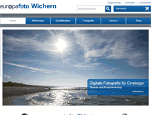 Tablet Screenshot of foto-wichern.de